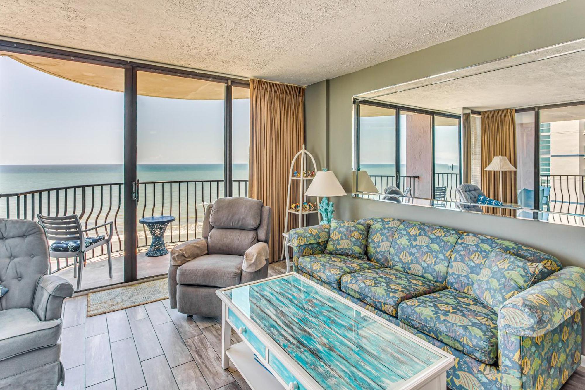 Myrtle Beach Oceanfront Condo With Covered Balcony! Luaran gambar