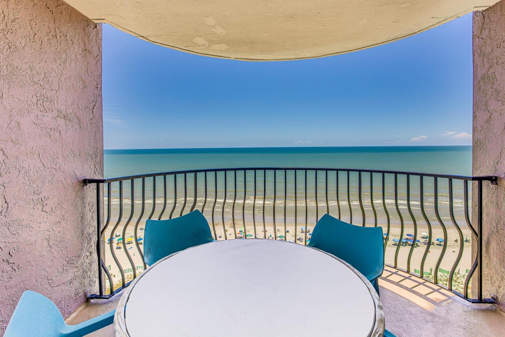 Myrtle Beach Oceanfront Condo With Covered Balcony! Luaran gambar