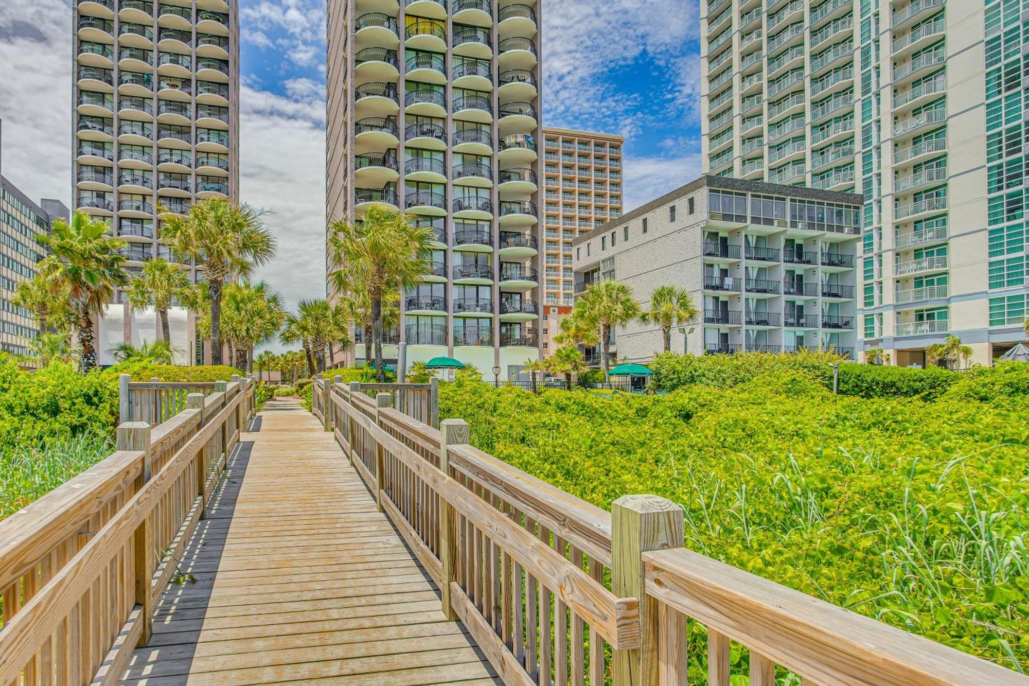 Myrtle Beach Oceanfront Condo With Covered Balcony! Luaran gambar